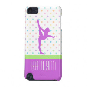 Pastel Dots Gymnastics iPod Touch 5 Case iPod Touch (5th Generation ...