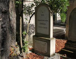 Sophie Germain’s grave, photo by Miek Messerschmidt on Wikipedia, cc ...
