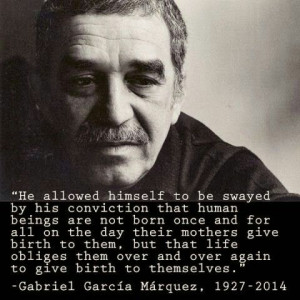 Gabriel Garcia Marquez quote
