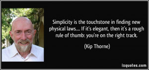 Kip Thorne Quote