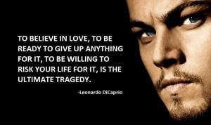 14 Awesome Leonardo DiCaprio Quotes