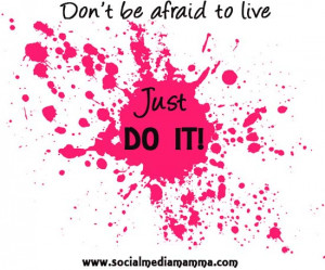 dont be afraid to live-#inspiring #quotes Inspirational quotes Gaynor ...