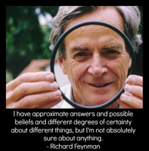 Richard Feynman (May 11, 1918 – February 15, 1988)