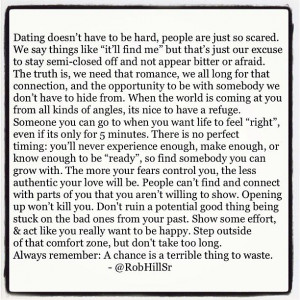 robhillsr | Dating doesn't have to be hard...