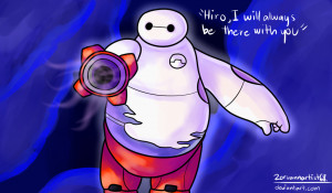 Big Hero 6 Baymax Death Scene by Zoruannartist68