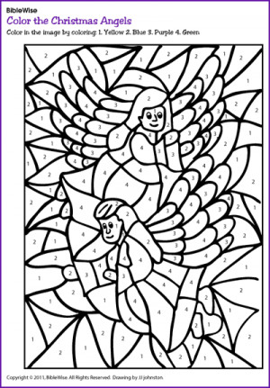 ... Pictures christmas color by number coloring pages by moayad pictures