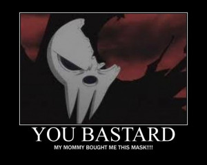 NOT THE MASK!!!! Lord Death, Soul Eater