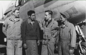 Lt. Starnes And His Ground Crew Of The 339Th Fighter Group, Pose ...