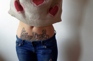 crazy body tattoos girls stomach tattoos leave a comment post ...