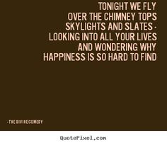 The Divine Comedy ~ Tonight we fly ♥ More