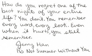 ... tags for this image include: love, jenny han, cute, text and quote