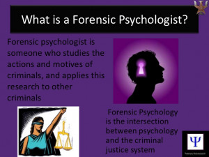 Forensic Psychology Images Forensic psychologist