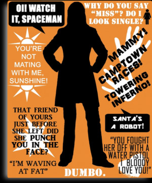 Fantality › Portfolio › Doctor Who - Donna Noble Quotes