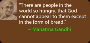 Daily Positive Thoughts Quote from Mahatma Gandhi
