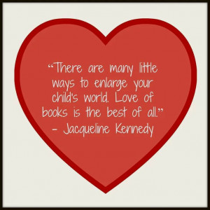 The Love of Books--Jackie Kennedy