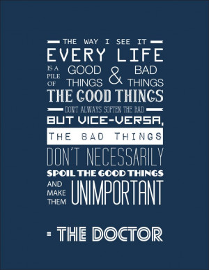 doctor who quotes matt smith | Request a custom order and have ...