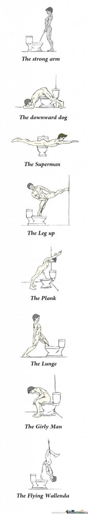 How to Pee with Morning Wood