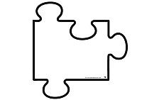 Blank Jigsaw Puzzle Template...