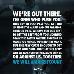 Soccer Quotes Nike Soccer Quotes Nike