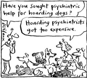 Compulsive Hoarding Cartoon Pet hoarders need help,