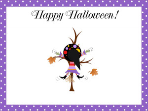 witch direction halloween thank you note cards thank you cards are a ...