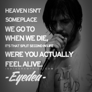 That Split Second In Life Eyedea Quote Graphic