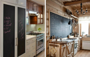 Chalkboard makes its way in to home décor!