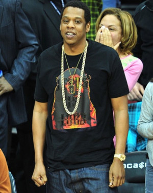 Jay-Z Reps “Jesus Is Lord” At Basketball Game