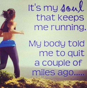 to me all of us out there running for a cause a specific reason this ...