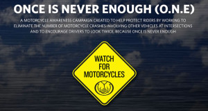 Allstate’s ONE program has installed 167 “Watch for Motorcycles ...