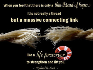 When You Feel That There is Only a Thin Thread of #Hope… https://www ...