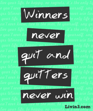 Never Quit Trying Felt That