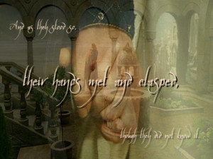 Faramir And Eowyn Quotes Faramir and Eowyn - Clasped