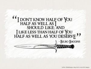the hobbit the movie that opened today this quote by bilbo baggins the ...