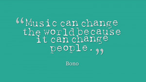 These are some quotes by famous musicians. Let's discuss them in class ...