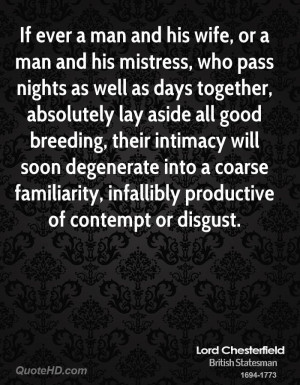 If ever a man and his wife, or a man and his mistress, who pass nights ...
