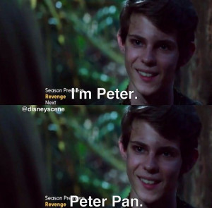 Peter Pan from OUAT. He's so evil and adorable, just look at how ...