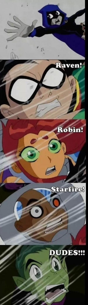 ... finally, The End, Robin WAS the person there the whole time for Raven
