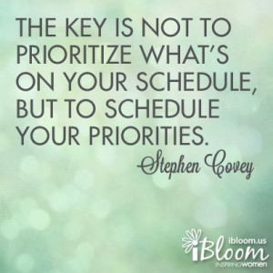 How Make Your Priorities...