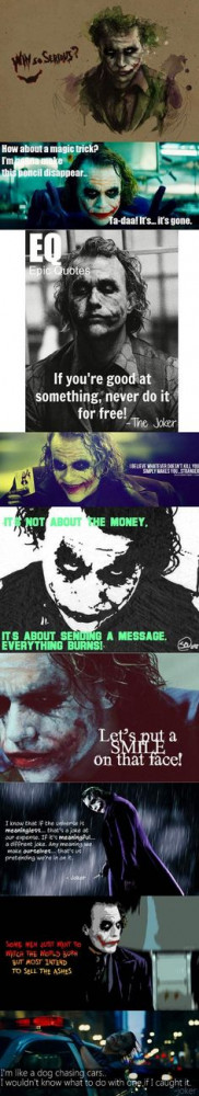 joker quotes more tattoo ideas funny image the jokers jokers quotes ...