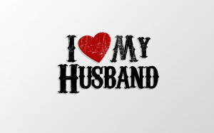 Love My Husband Papel de Parede Imagem