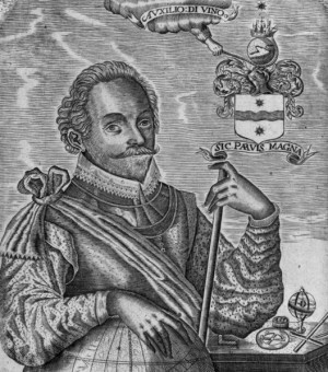 Sir Francis Drake in The world encompassed