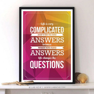 Life is Complicated.. #quotes #motivation #inspirational #typography # ...