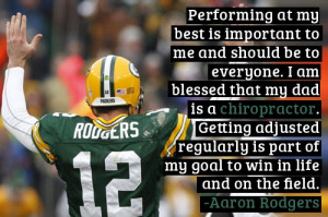Performing at my best is important to me and should be to everyone. I ...