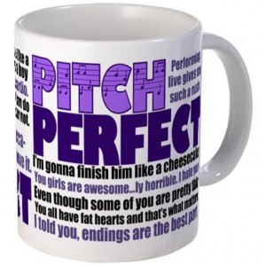 Acapella Gifts > Acapella Coffee Mugs > Pitch Perfect Quotes Mug