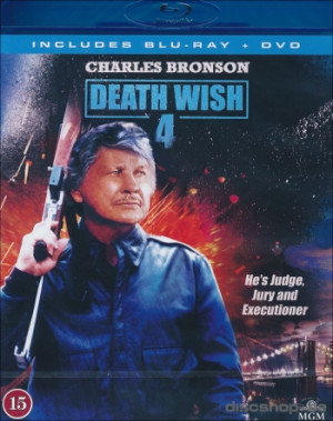 Death Wish II-V on Blu-ray in Scandinavia