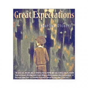... Gifts > Academic Barware > Great Expectations quote Beer Label