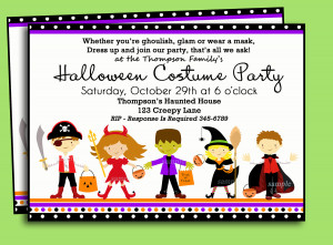 Halloween Invitation Templates HD Wallpaper 11