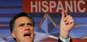 Mitt Romney speaks to the Hispanic Leadership Network in Miami in ...