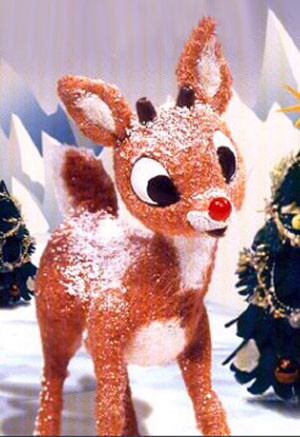 Rudolph the Red-Nosed Reindeer . The claymation one, with the ...